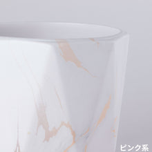 画像をギャラリービューアに読み込む, ヒメモンステラ 5号 おしゃれなマーブル陶器鉢カバーセット
