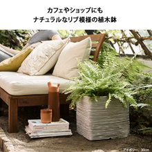 画像をギャラリービューアに読み込む, CAPI キューブポット リブ 30cm/40cm/50cm