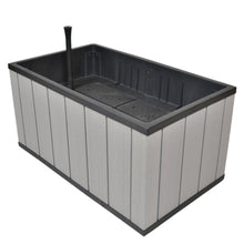 画像をギャラリービューアに読み込む, 【キャスター付き菜園植木鉢】KETER Sequoia planterM(セコアプランター)長角98cm