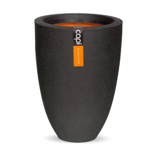 画像をギャラリービューアに読み込む, CAPI ベースエレガント ロウ スムース 直径26cm×高さ36cm 【軽くて環境にやさしい植木鉢】