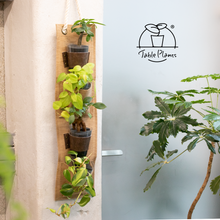 画像をギャラリービューアに読み込む, 【TablePlants専用】リネン×レザーハンギング【再入荷】