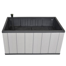 画像をギャラリービューアに読み込む, 【キャスター付き菜園植木鉢】KETER Sequoia planterM(セコアプランター)長角98cm