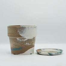 画像をギャラリービューアに読み込む, アーバンプランツポット マーブル φ165mm (5号目安)