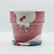 画像をギャラリービューアに読み込む, アーバンプランツポット マーブル φ165mm (5号目安)