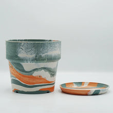 画像をギャラリービューアに読み込む, アーバンプランツポット マーブル φ165mm (5号目安)