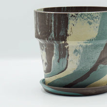 画像をギャラリービューアに読み込む, アーバンプランツポット マーブル φ165mm (5号目安)