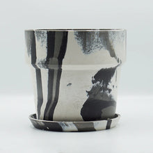 画像をギャラリービューアに読み込む, アーバンプランツポット マーブル φ165mm (5号目安)