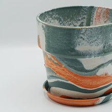 画像をギャラリービューアに読み込む, アーバンプランツポット マーブル φ165mm (5号目安)