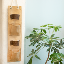 画像をギャラリービューアに読み込む, 【TablePlants専用】リネン×レザーハンギング【再入荷】