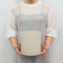 画像をギャラリービューアに読み込む, ヒメモンステラ 5号 北欧デザインストレート鉢カバーセット