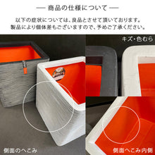 画像をギャラリービューアに読み込む, CAPI キューブポット リブ 30cm/40cm/50cm