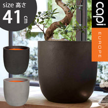 画像をギャラリービューアに読み込む, CAPI エッグプランター スムース 直径43cm×高さ41cm 【軽くて環境にやさしい植木鉢】