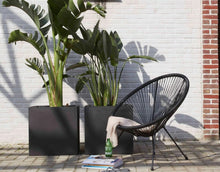 画像をギャラリービューアに読み込む, CAPI キューブポット スムース 30cm/40cm/50cm 【軽くて環境にやさしい植木鉢】