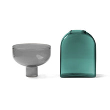 画像をギャラリービューアに読み込む, 【水耕栽培用のポットにもなるフラワーベース】トゥートーンベース | TWO TONE VASE