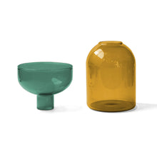 画像をギャラリービューアに読み込む, 【水耕栽培用のポットにもなるフラワーベース】トゥートーンベース | TWO TONE VASE