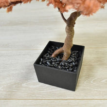 画像をギャラリービューアに読み込む, ドライ盆栽® 桜色 (桝形)枯れ盆栽