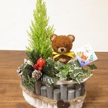 画像をギャラリービューアに読み込む, 【予約商品:11/26発送】トピアリー ログガーデンアレンジL 7号