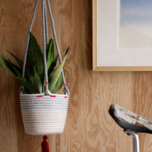 画像をギャラリービューアに読み込む, コットンハンギングバスケット | COTTON HANGING BASKET