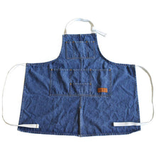 画像をギャラリービューアに読み込む, "MW" ワークエプロン ウォッシュデニム "MW" WORK APRON WASHED DENIM