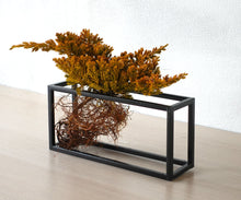 画像をギャラリービューアに読み込む, ドライ盆栽® 黄色 フレーム飾り 枯れ盆栽