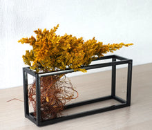 画像をギャラリービューアに読み込む, ドライ盆栽® 黄色 フレーム飾り 枯れ盆栽