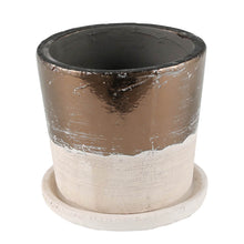 画像をギャラリービューアに読み込む, テラコッタ バイカラー ポット | TERRACOTTA BICOLOR POT