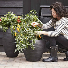 画像をギャラリービューアに読み込む, CAPI トールエレガント リブ 直径40cm×高さ60cm【軽くて環境にやさしい植木鉢】