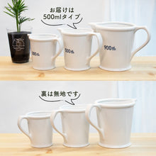 画像をギャラリービューアに読み込む, 【土を使わない観葉植物】 テーブルプランツ(Table Plants) ポーセリンジャグ+Waterセット
