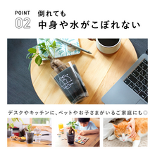 画像をギャラリービューアに読み込む, 【カンパイプランツ！】テーブルプランツ(Table Plants) テーブルヤシ×amabro GRIP MUG セット（土を使わない観葉植物）
