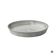 【上質な質感でおしゃれな植木鉢の受け皿】アートストーンソーサー  φ215mm | ART STONE SAUCER M